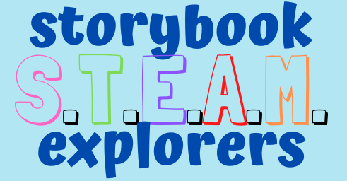 Story book steam explorers logo